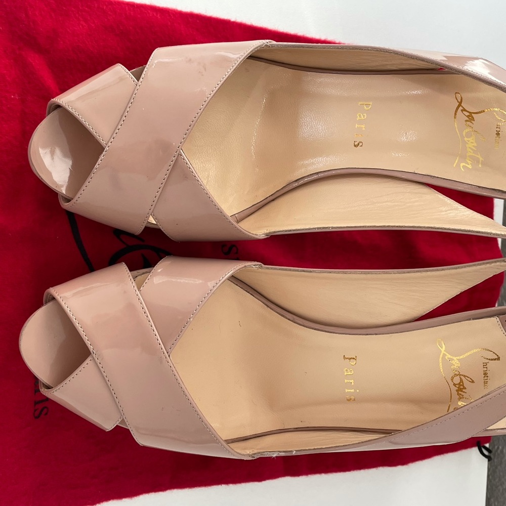 Christian Louboutin Platform Heel Sandals